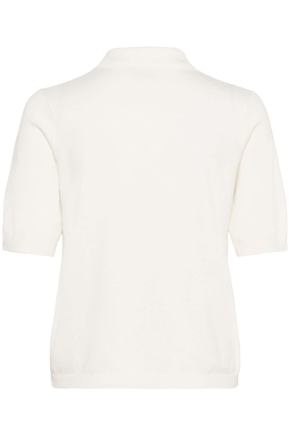 Kaffe Clothing KAlizza Basic Polo Pullover Chalk