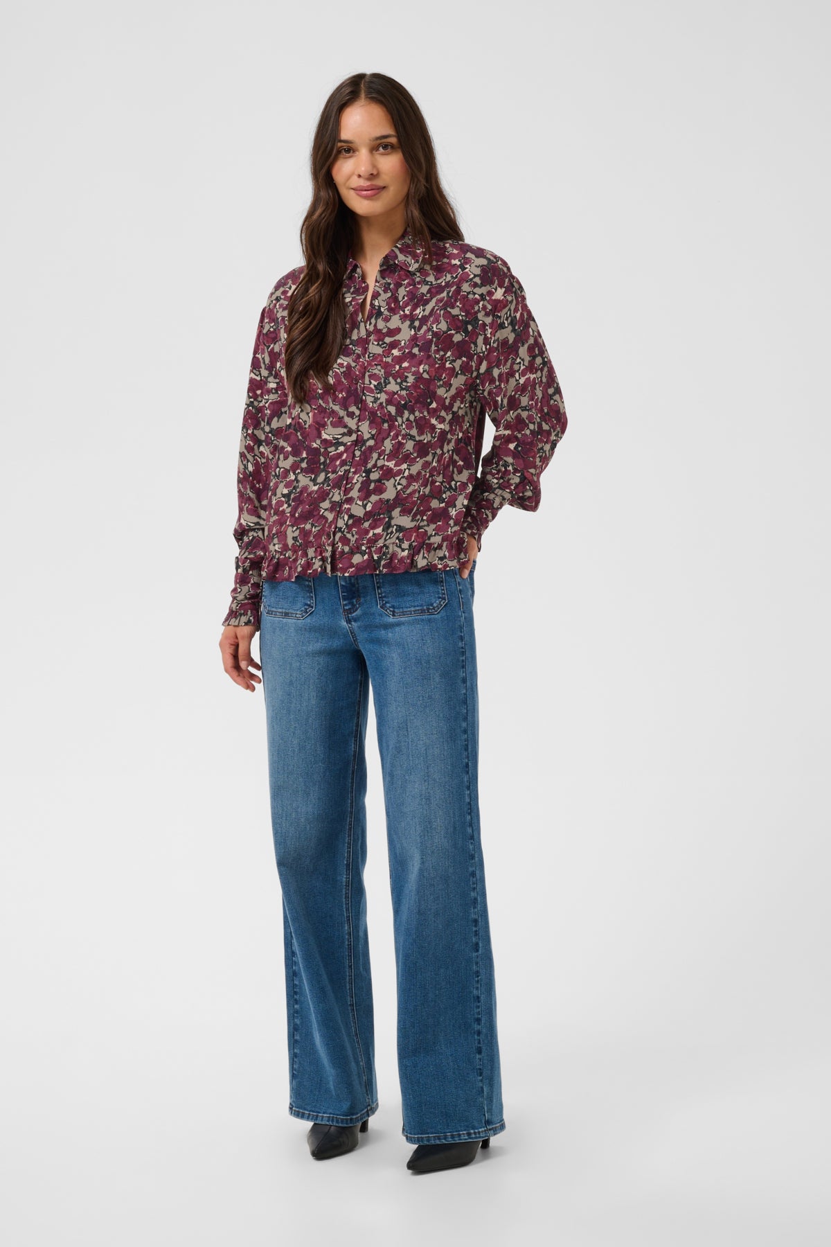 Kaffe KAmeghan Shirt Fudge Abstract Animal