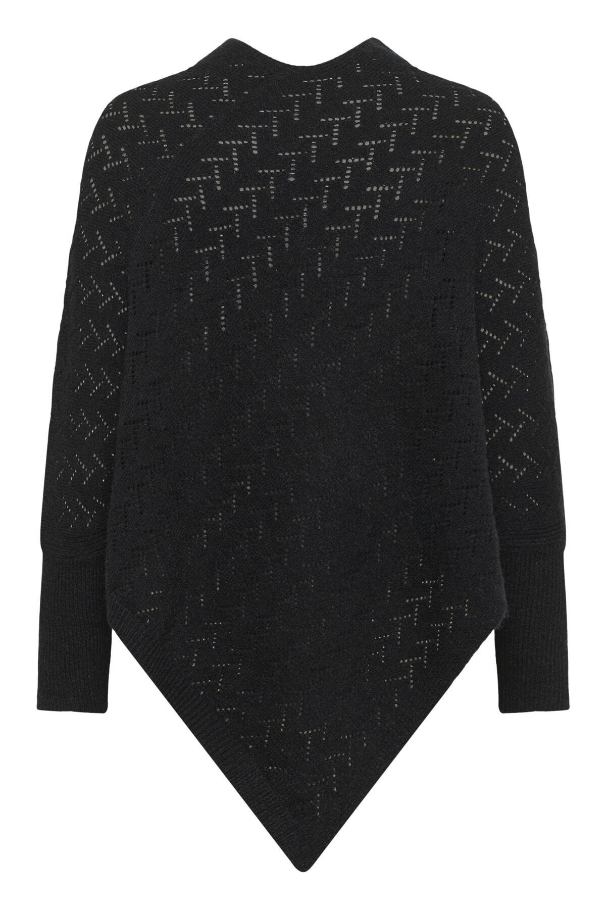 Kaffe Clothing KAoline Poncho Black Deep