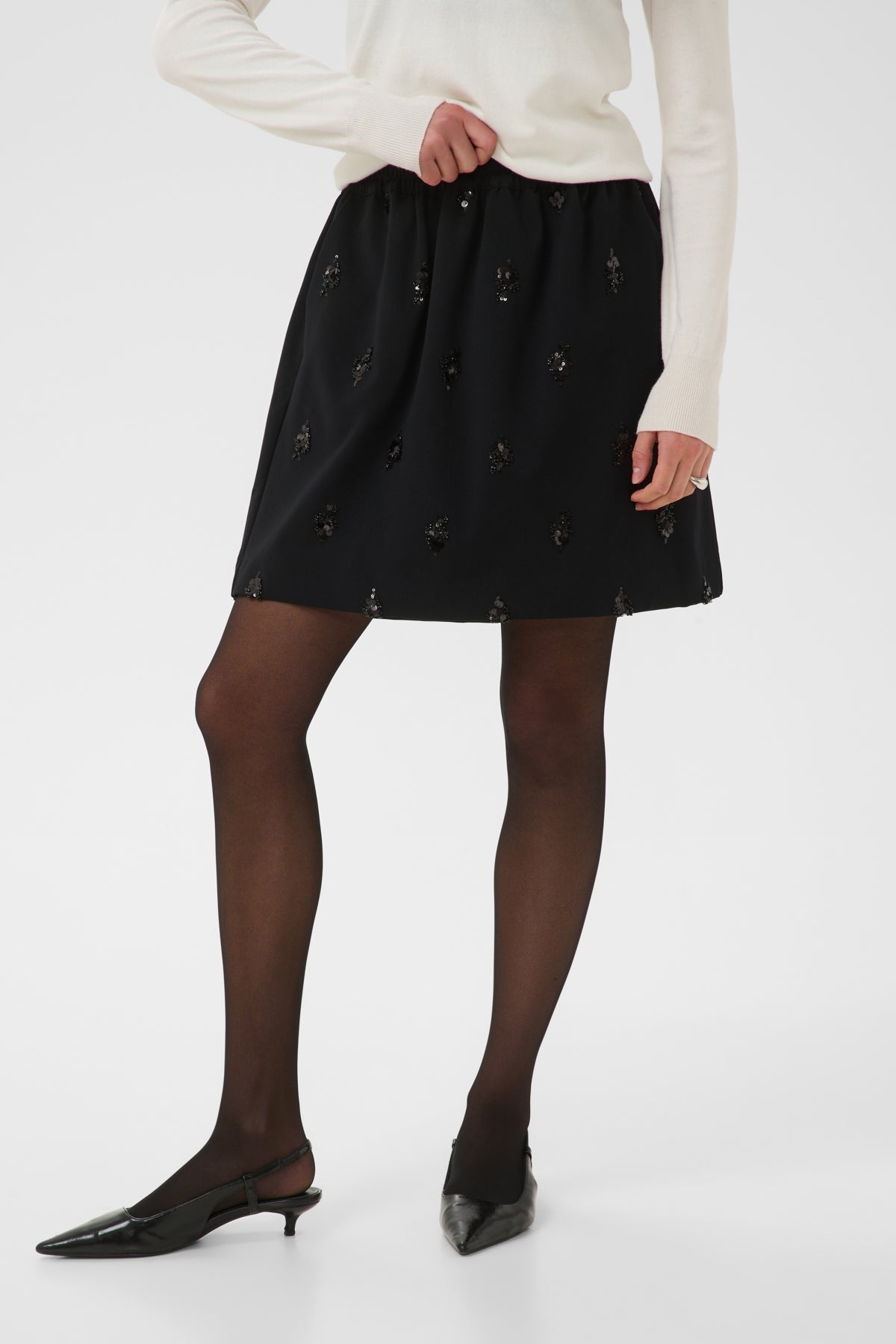 Kaffe Clothing KAvally Skirt Black Deep