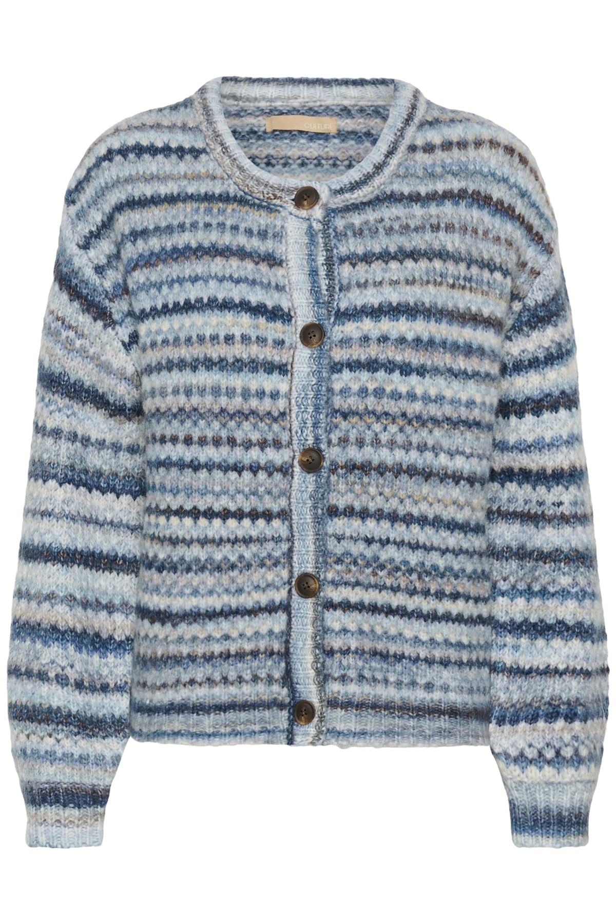 Culture CUhazel Cardigan Blue Melange Multi