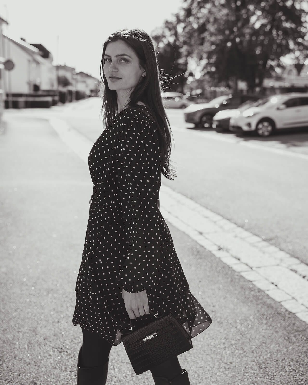 Floyd Diane Polka Black