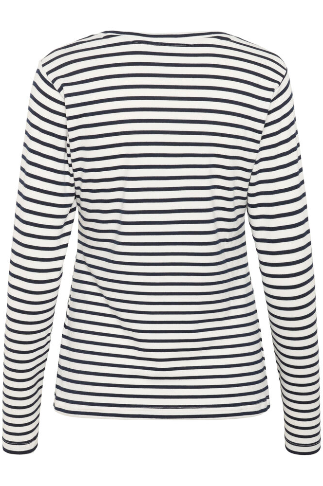 Kaffe Clothing KAliddy T-Shirt Chalk/Midnight Marine