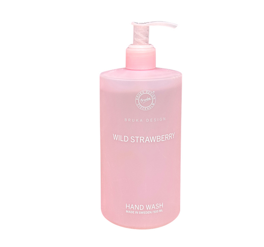 Bruka Design Hand Wash Wild Strawberry 500ml Rosa