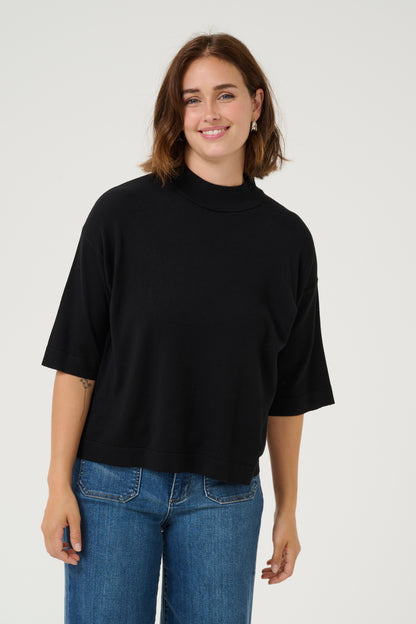 Kaffe Clothing KAlizza Turtleneck Black Deep