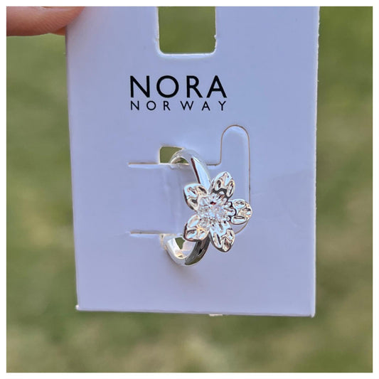 Nora Norway The Flower Ring Silver