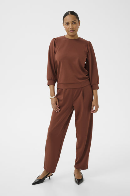 Kaffe KAannie Sweatshirt Henna