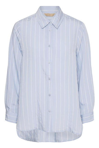 Culture CUarin Shirt Blue/White Stripe