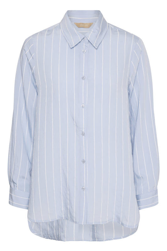 Culture CUarin Shirt Blue/White Stripe