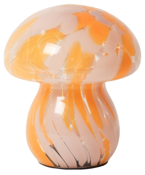 Lampe Mushy, chips, pink/orange, 16xø13 cm