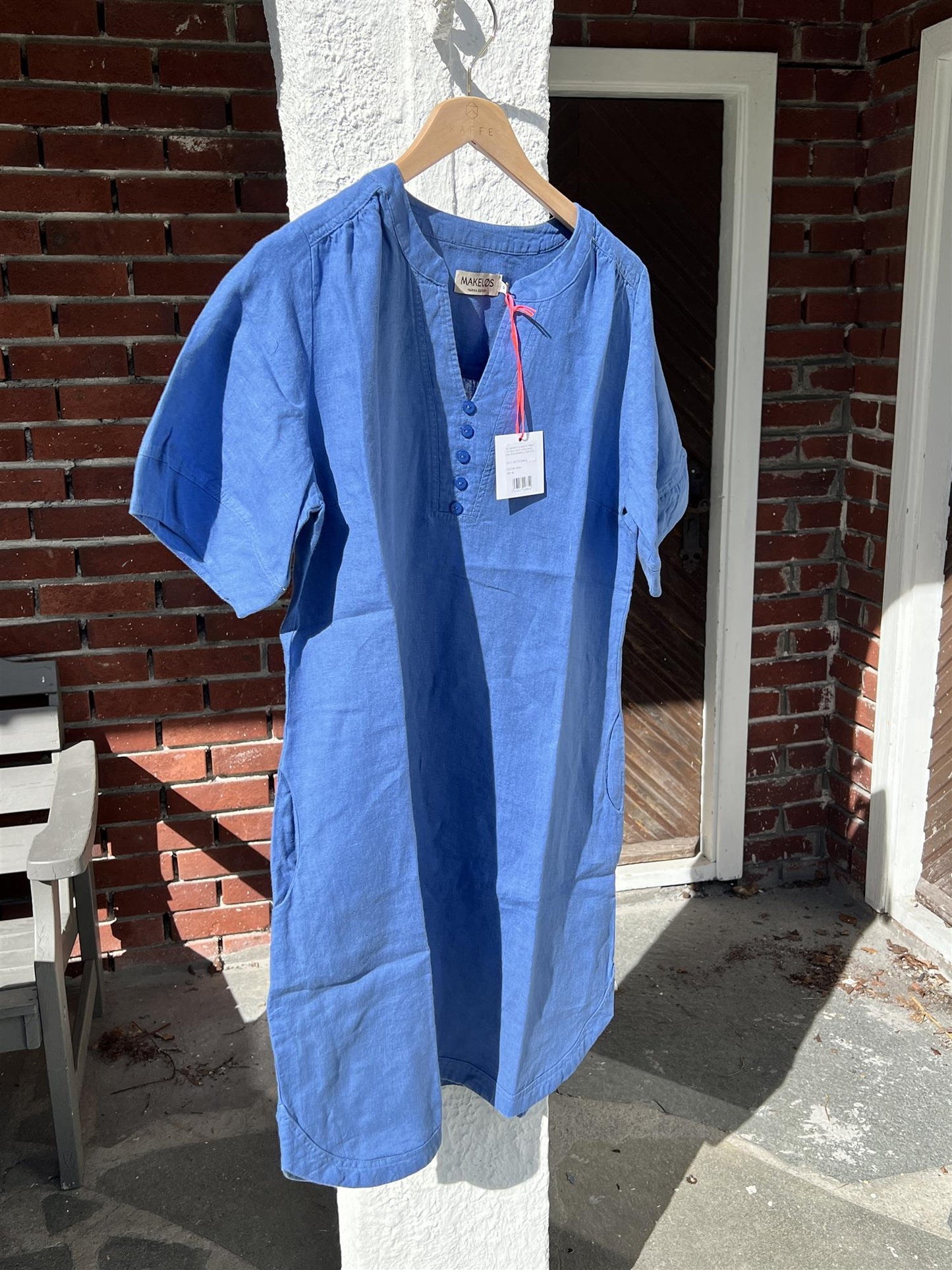 Makeløs Linkjole Solberg Denim