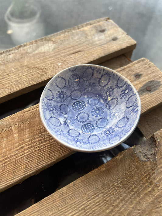 Wonki Ware Liten Skål Mørkeblå 8,5 Cm