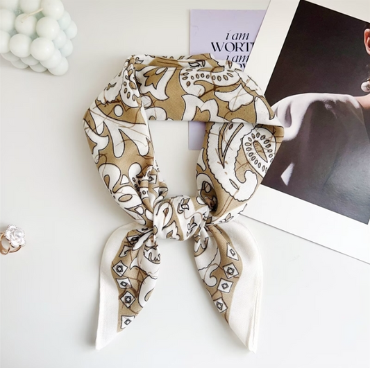 Silkeskjerf Bandanas - Taupe