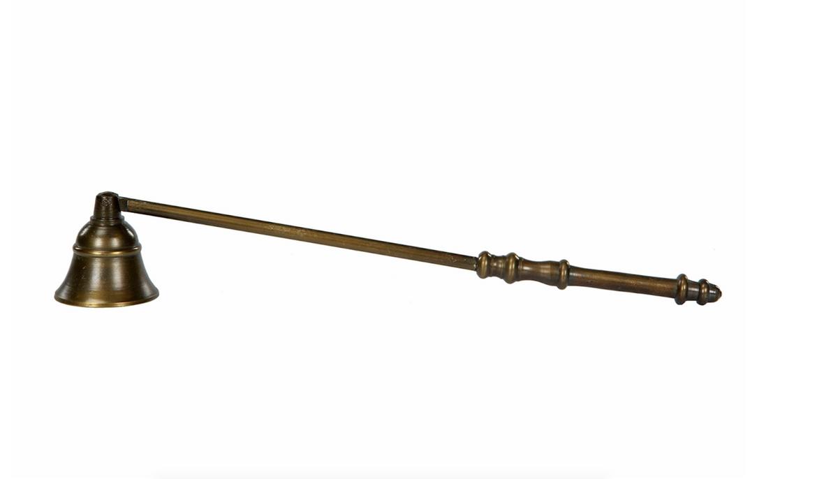 Lysslukker med hengsler, antikk messing