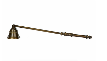 Lysslukker med hengsler, antikk messing