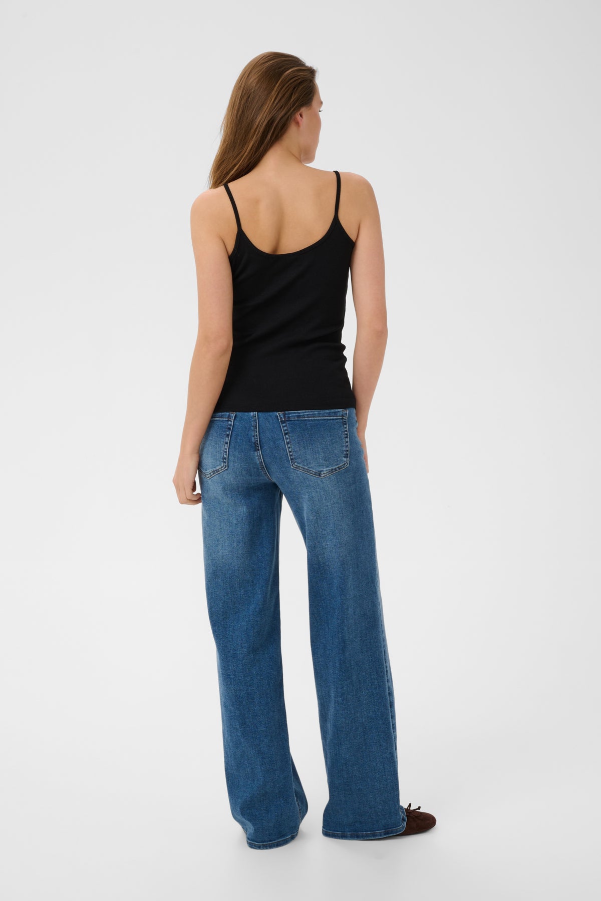 Kaffe Clothing KAcarna Strap Top Black