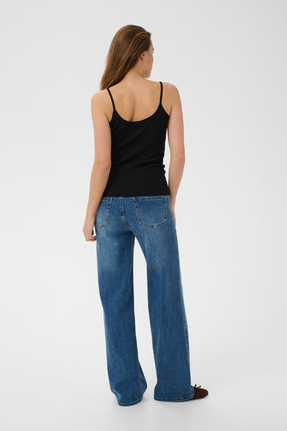 Kaffe Clothing KAcarna Strap Top Black