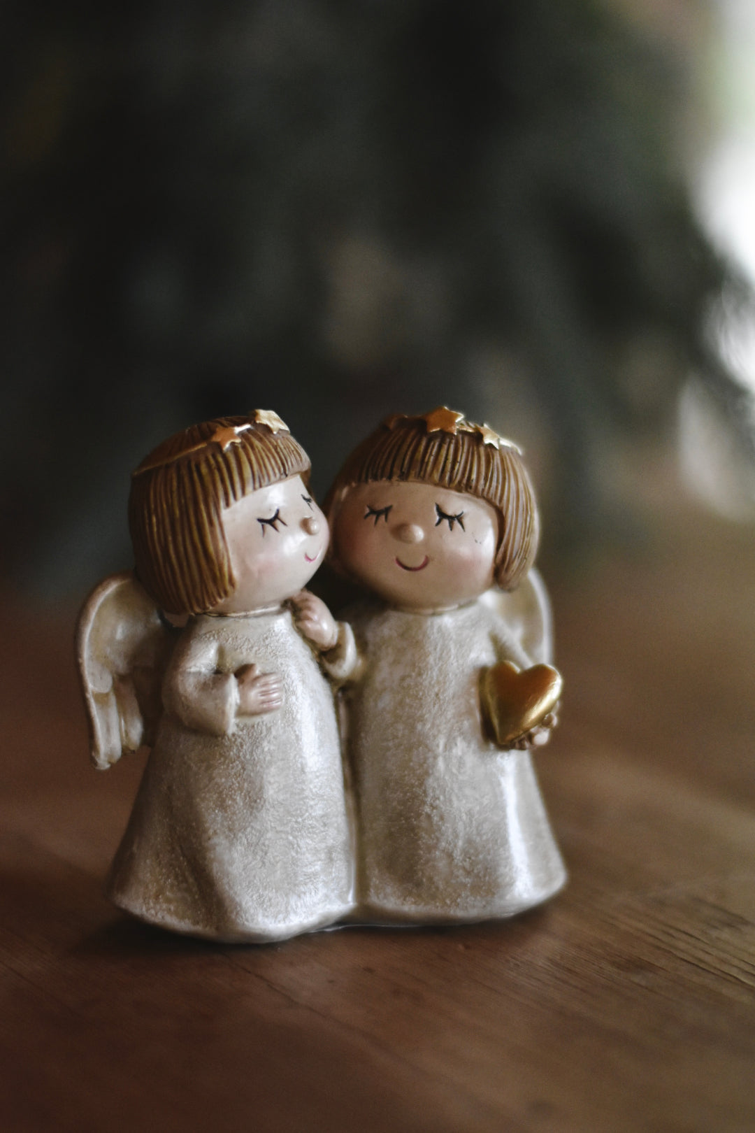 Trend Design Emma engel «Sammen» m hjerte h 10,5 cm