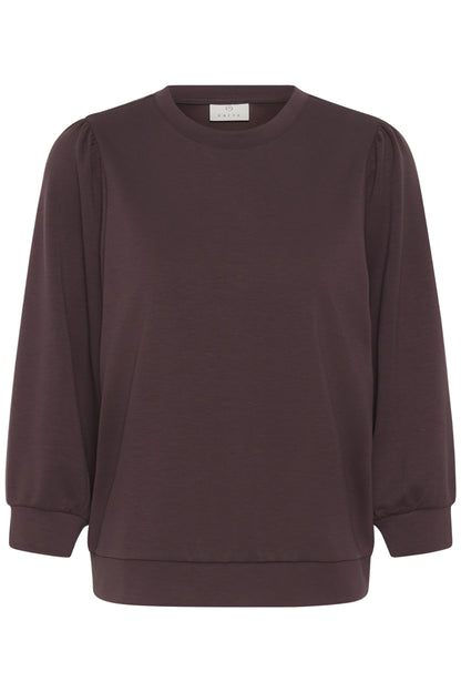 Kaffe KAannie Sweatshirt Fudge