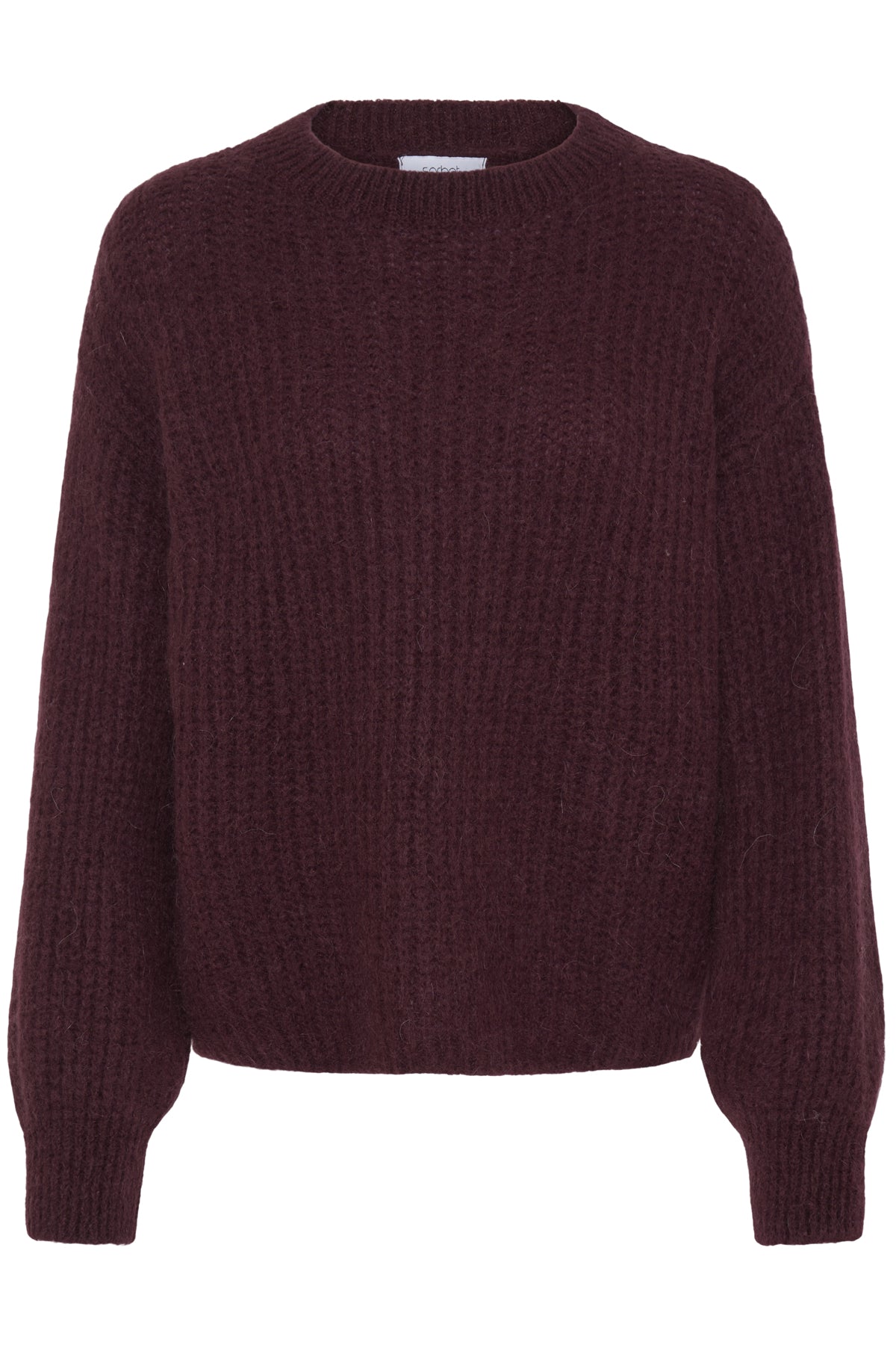 Sorbet SBgulvig Bellis Knit Blouse Cabernet