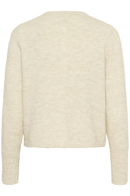 KAniel Knit Cardigan Feather Gray Melange