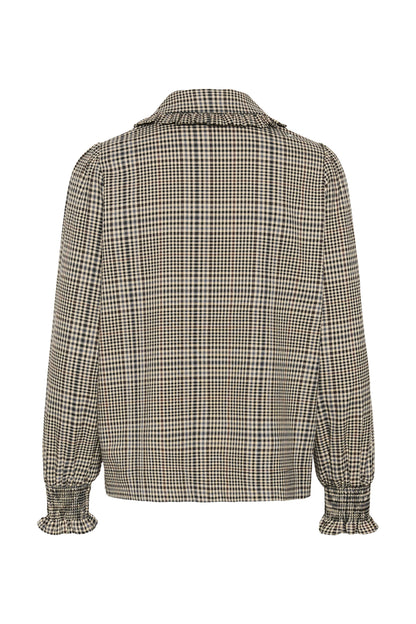 Culture CUbirsen Shirt Black Check