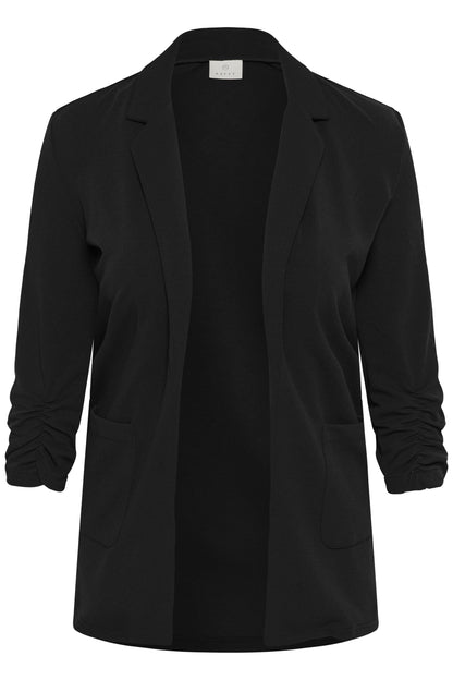Kaffe KAphoebe – Sort blazer med 3/4-ermer