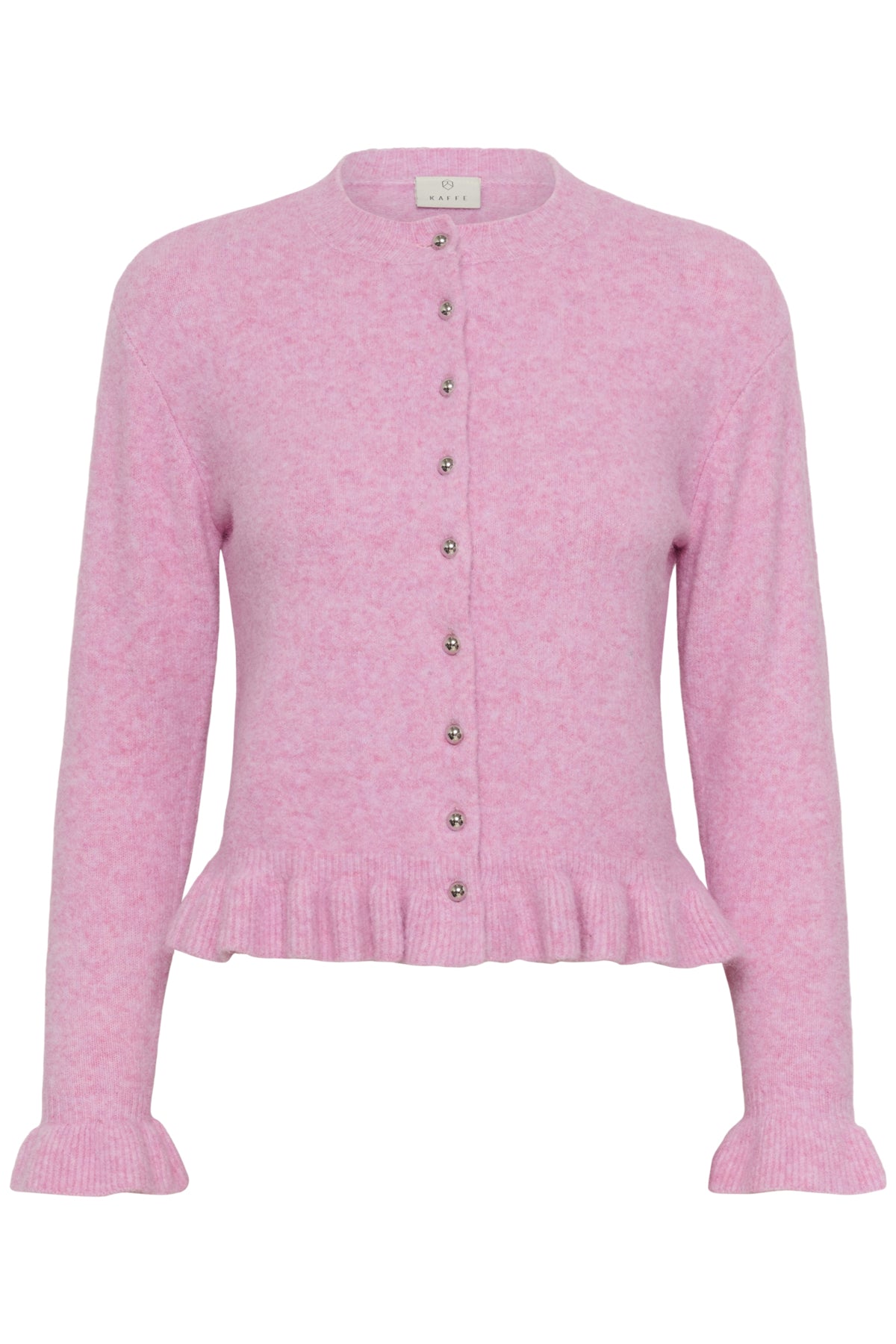 Kaffe Clothing KAemma Frill Cardigan Pink