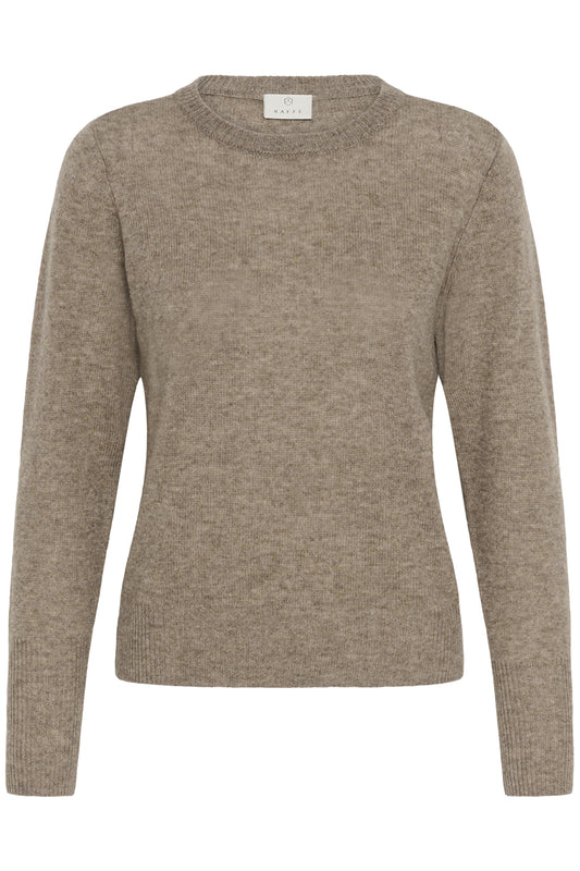 Kaffe Clothing KAcashie Ullgenser Desert Taupe Melange