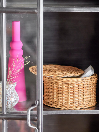 Bloomingville Kay Kurv m/lokk, Natur, Rattan