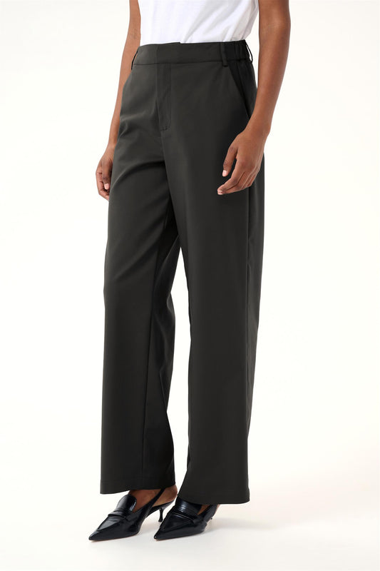 Kaffe Clothing KAloraine Wide Pants Black Oyster