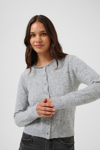 Kaffe Clothing KAselly Cardigan Grey Melange