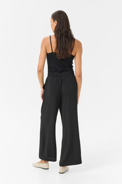 Kaffe Clothing KAillis Cropped Pants Black Deep