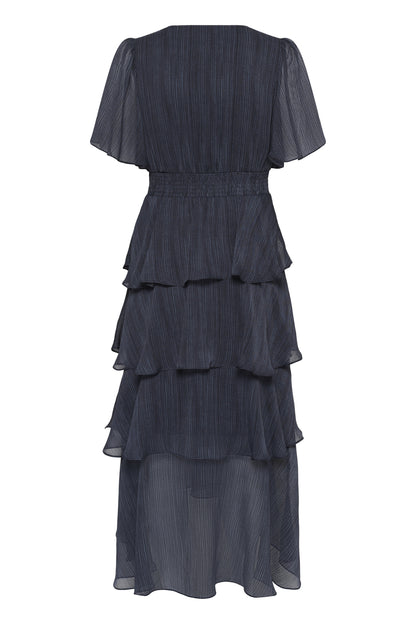 Kaffe Clothing KAlouisa Dress Blue Blurry Stripes