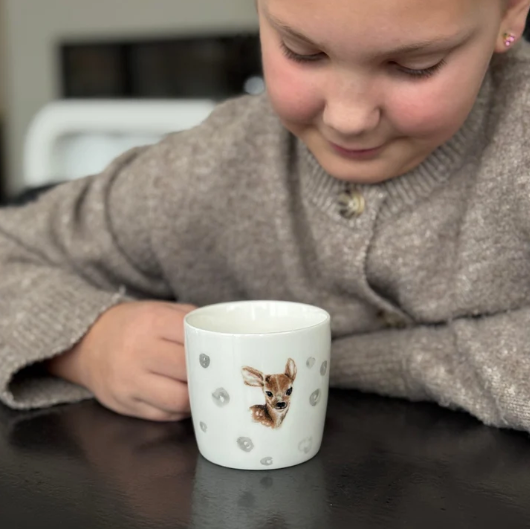 Sögne Home Krus Hvit Kids Rådyr