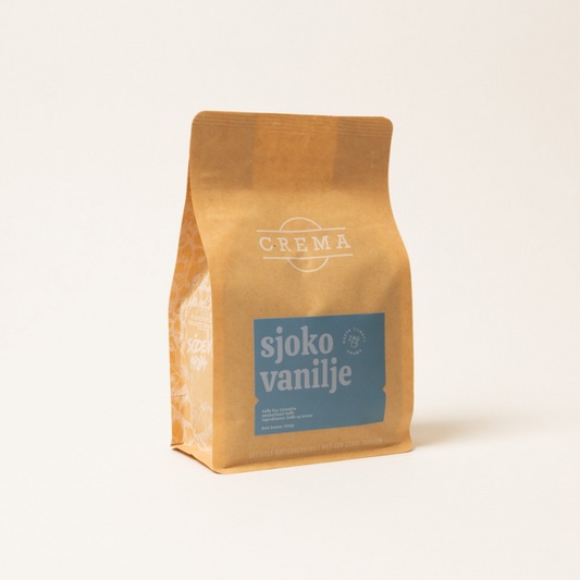 Crema Kaffe Sjoko Vanilje Filtermalt