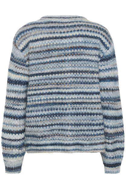 Culture CUhazel Cardigan Blue Melange Multi