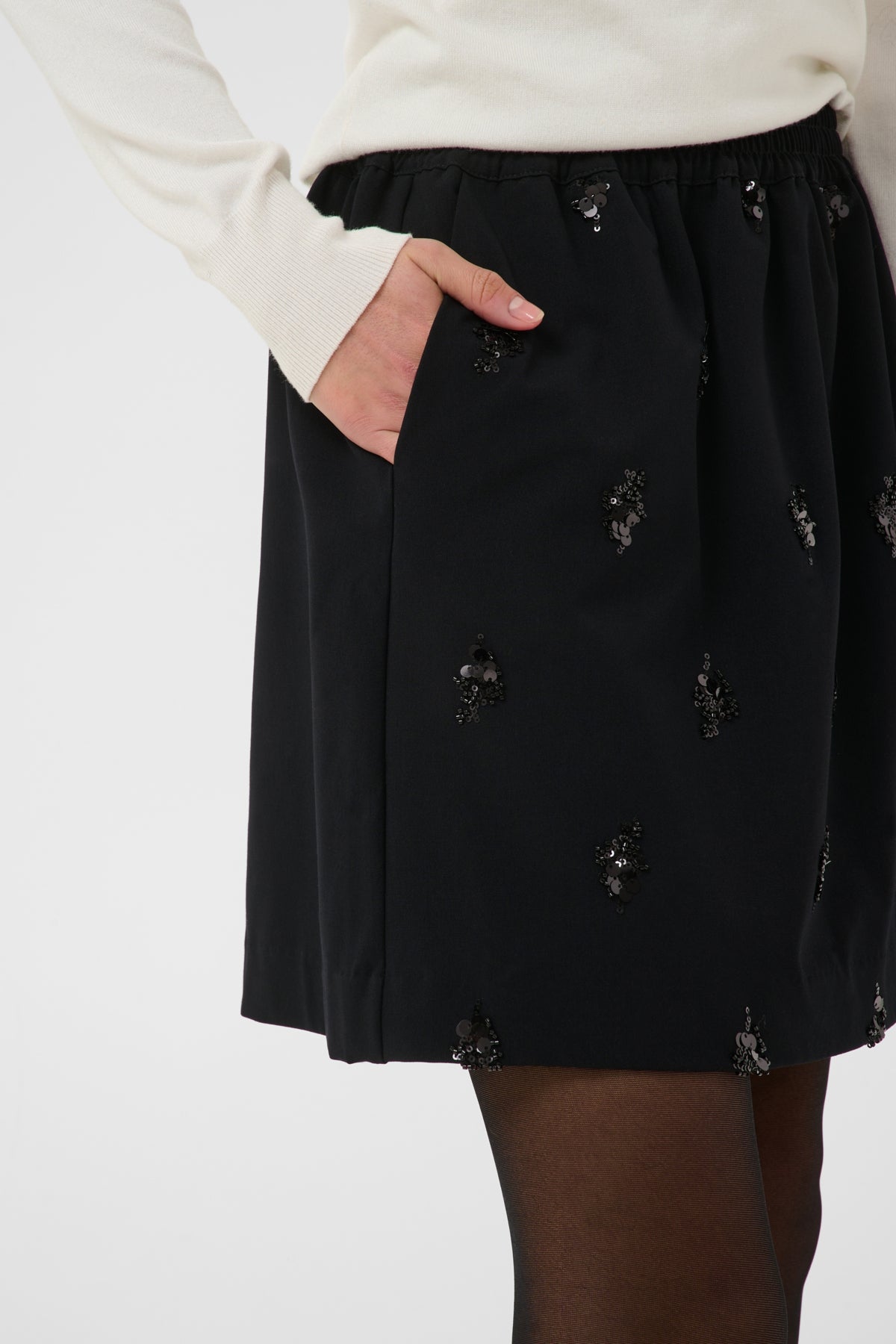Kaffe Clothing KAvally Skirt Black Deep