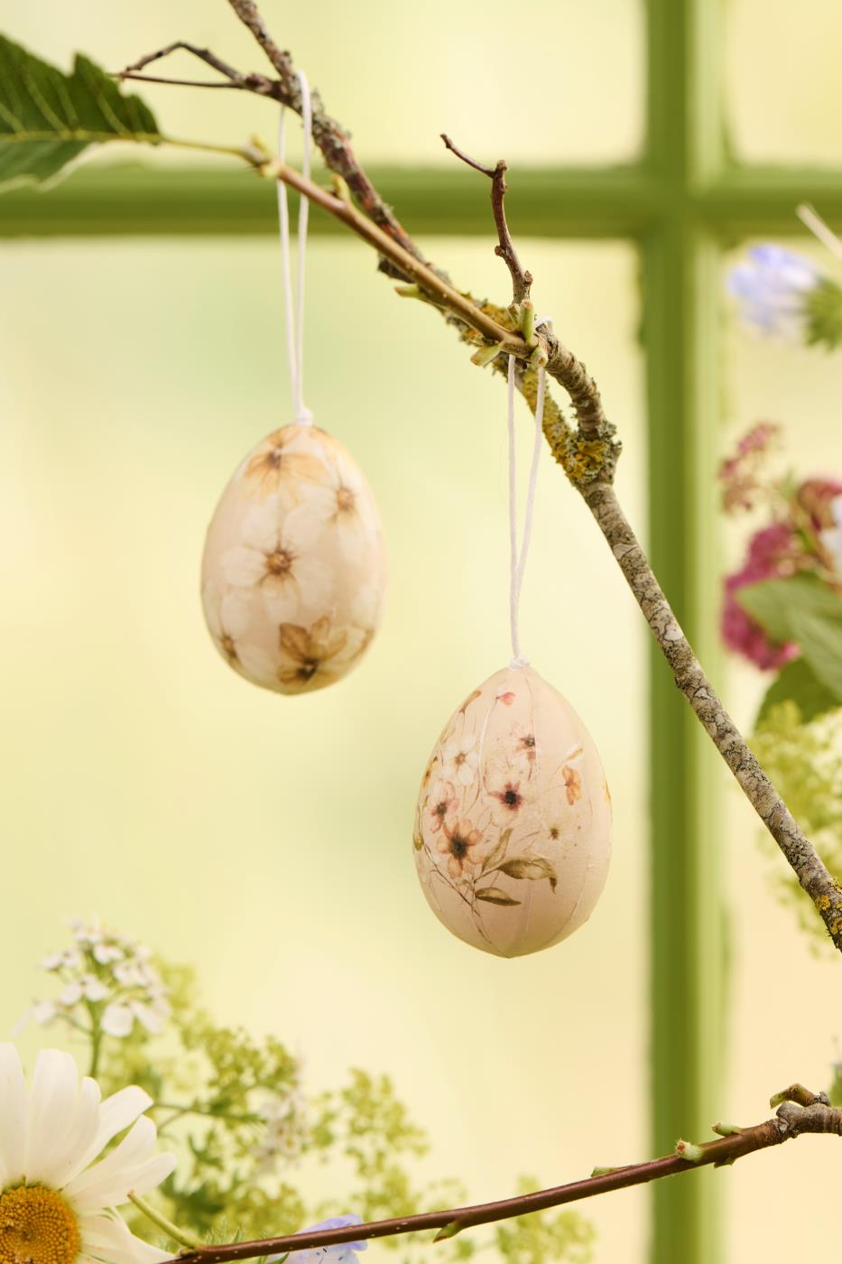 Ib Laursen Egg til oppheng, 2 assortert (1 stk)