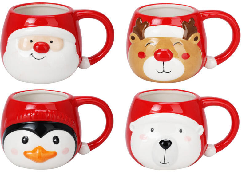 Krus Juledesign 14x10x8,2cm (1 stk)