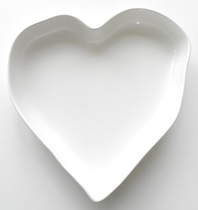 Bruka Design Paiform Hjerte Medium 26x26 cm