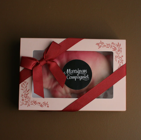 Klassisk Marsipangris I Gaveeske 250g