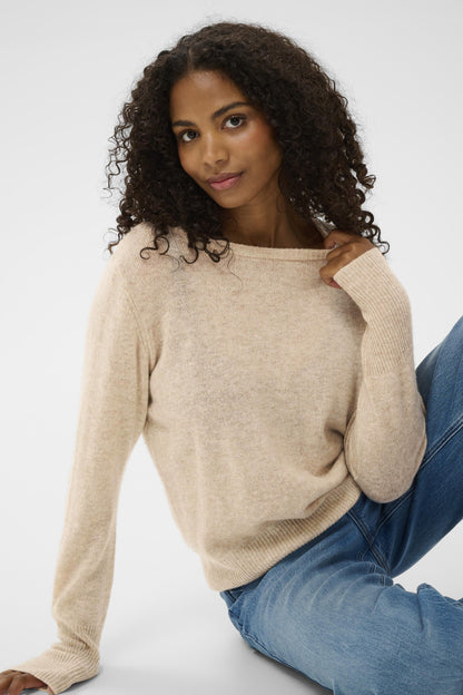 Kaffe Clothing KAcashie Ullgenser Feather Gray Melange