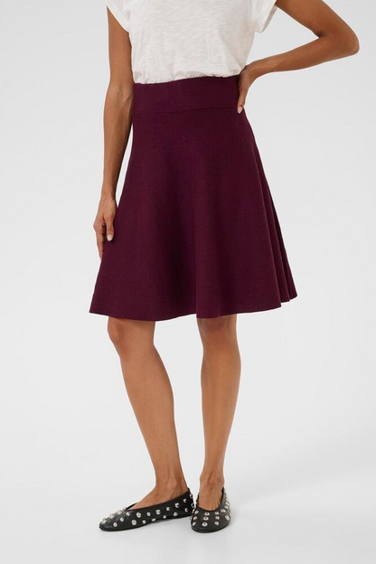 Culture CUannemarie Skirt Winetasting Melange