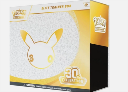 Pokemon 30th Poke Elite Trainer Box 30th