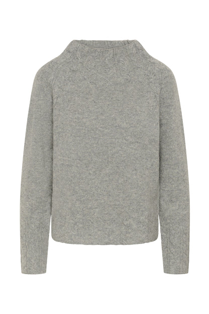 Culture CUmonia Pullover Mid Grey Melange