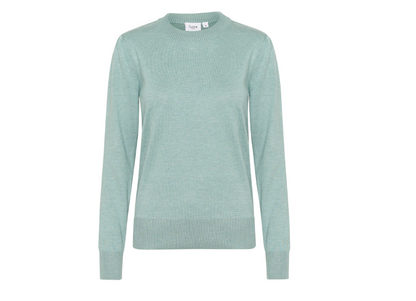 Saint Tropez MilaSZ Pullover Blue Surf Melange