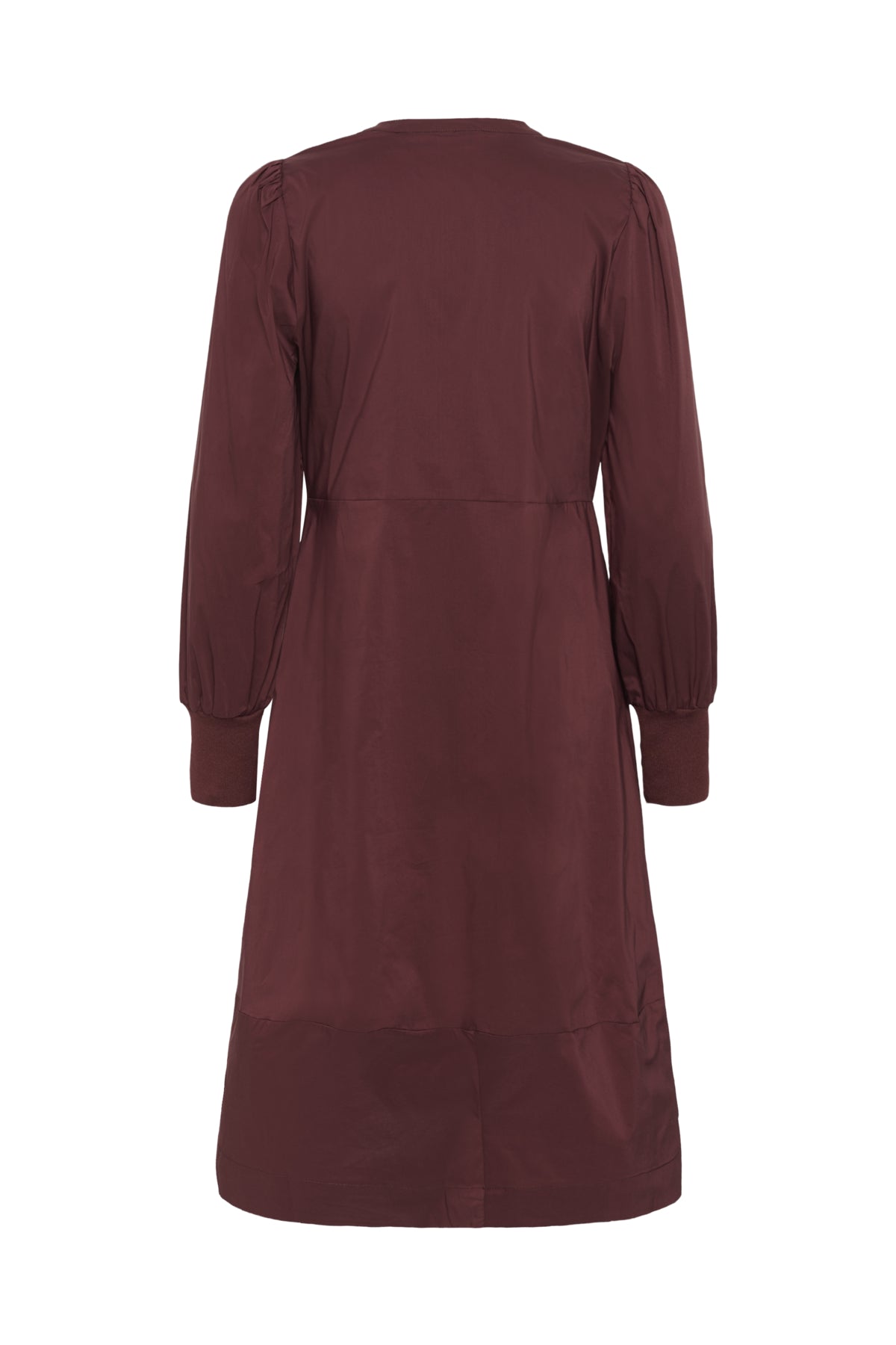 Culture CUantoinett Rib Dress Chocolate Truffle