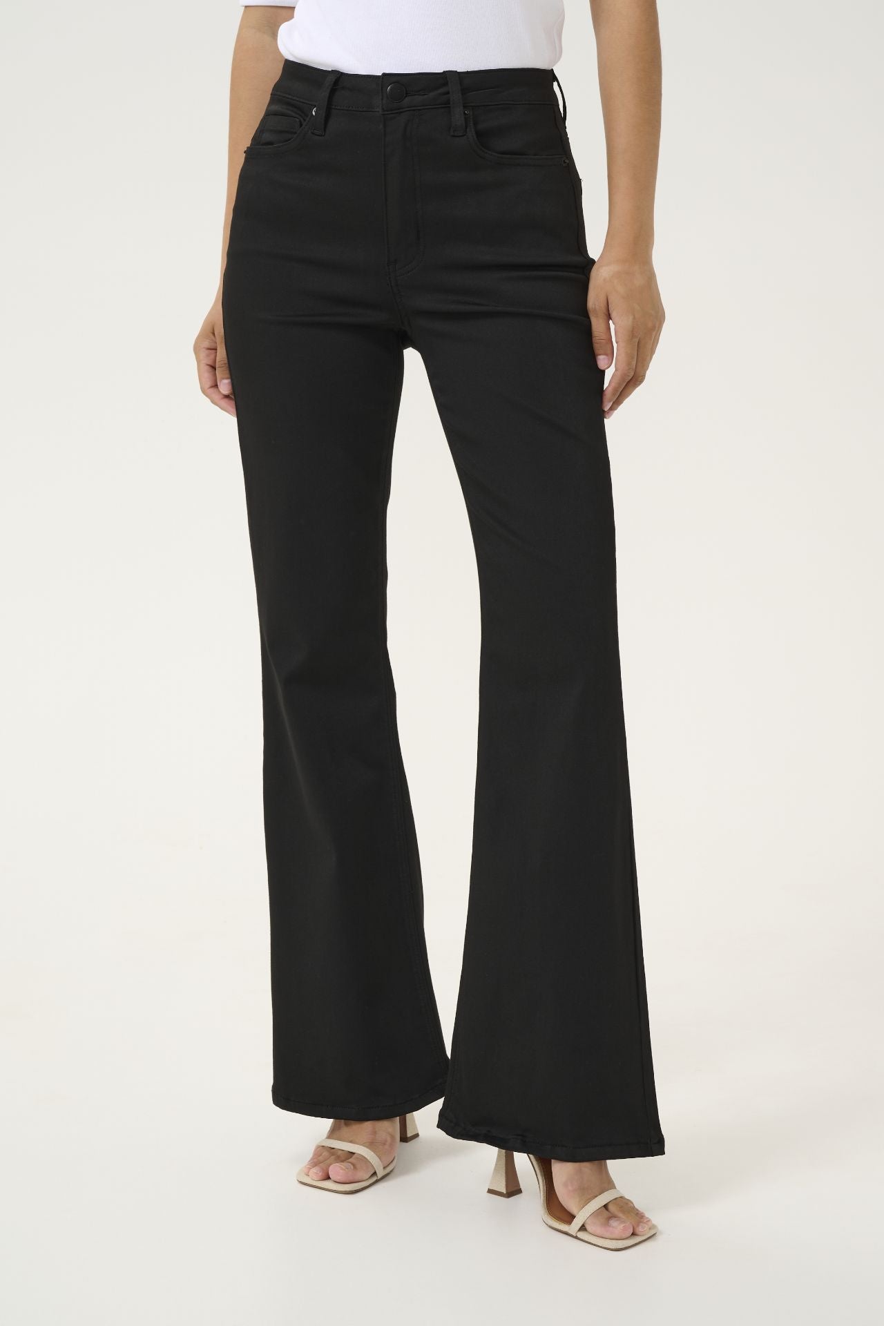 Kaffe Clothing KAdima Flared Jeans Sort