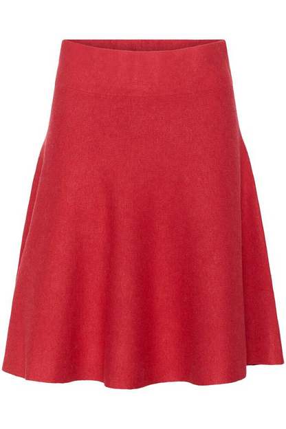 Culture CUannemarie Skirt Chili Pepper Melange